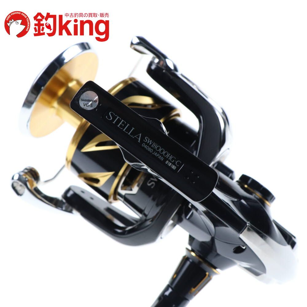 シマノ 08 ステラSW 18000HG 夢屋パワーハンドル付 /W311M 美品  