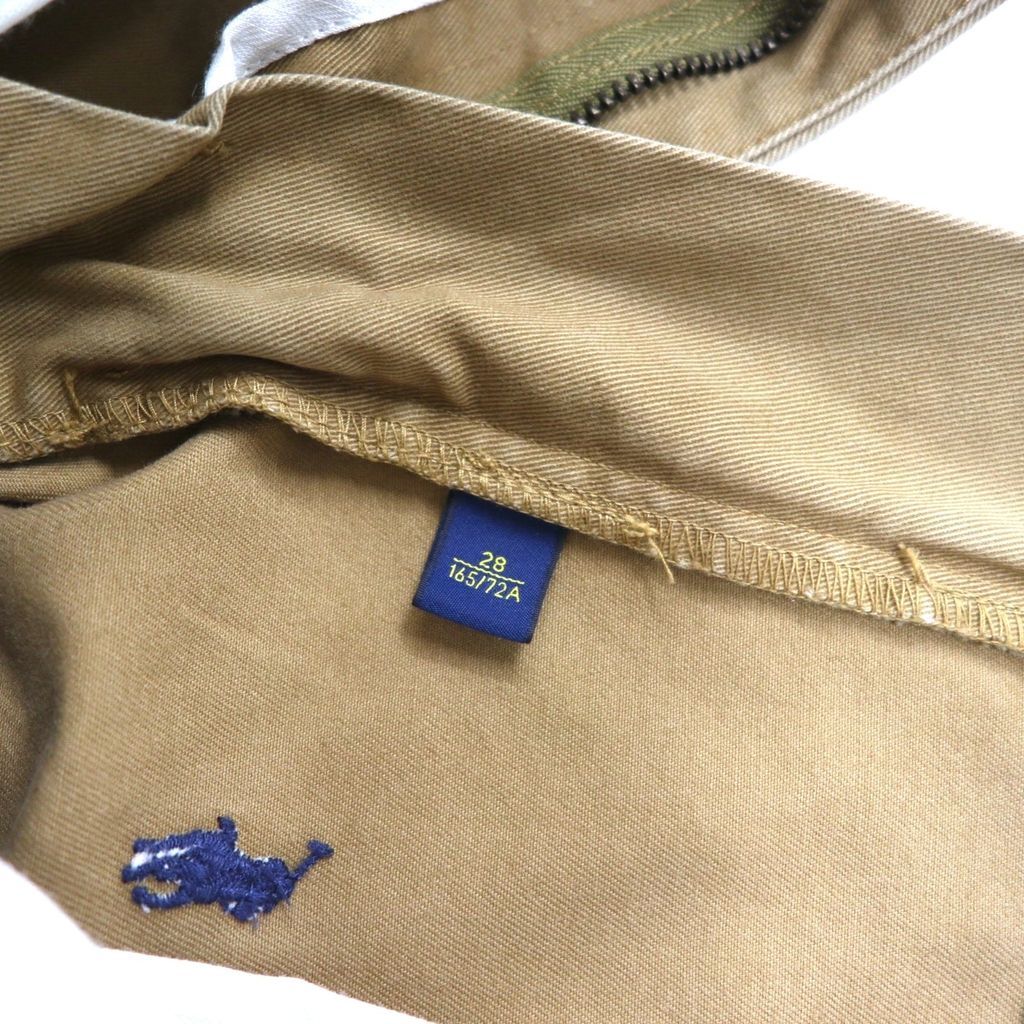 POLO RALPH LAUREN ポニー刺繍 モッズコート ベージュ M POLO RALPH LAUREN ポニー刺繍 モッズコート ベージュ M