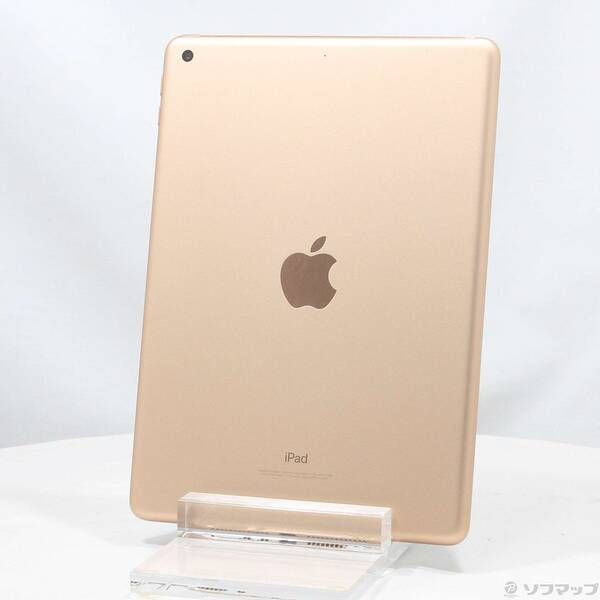 〔品〕 iPad 第6世代 128GB ゴールド MRJP2J／A Wi-Fi【344】