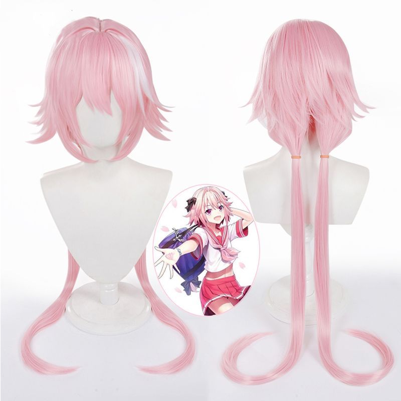 アストルフォ フェイトFate ウィッグ ネット付き コスプレ新品
