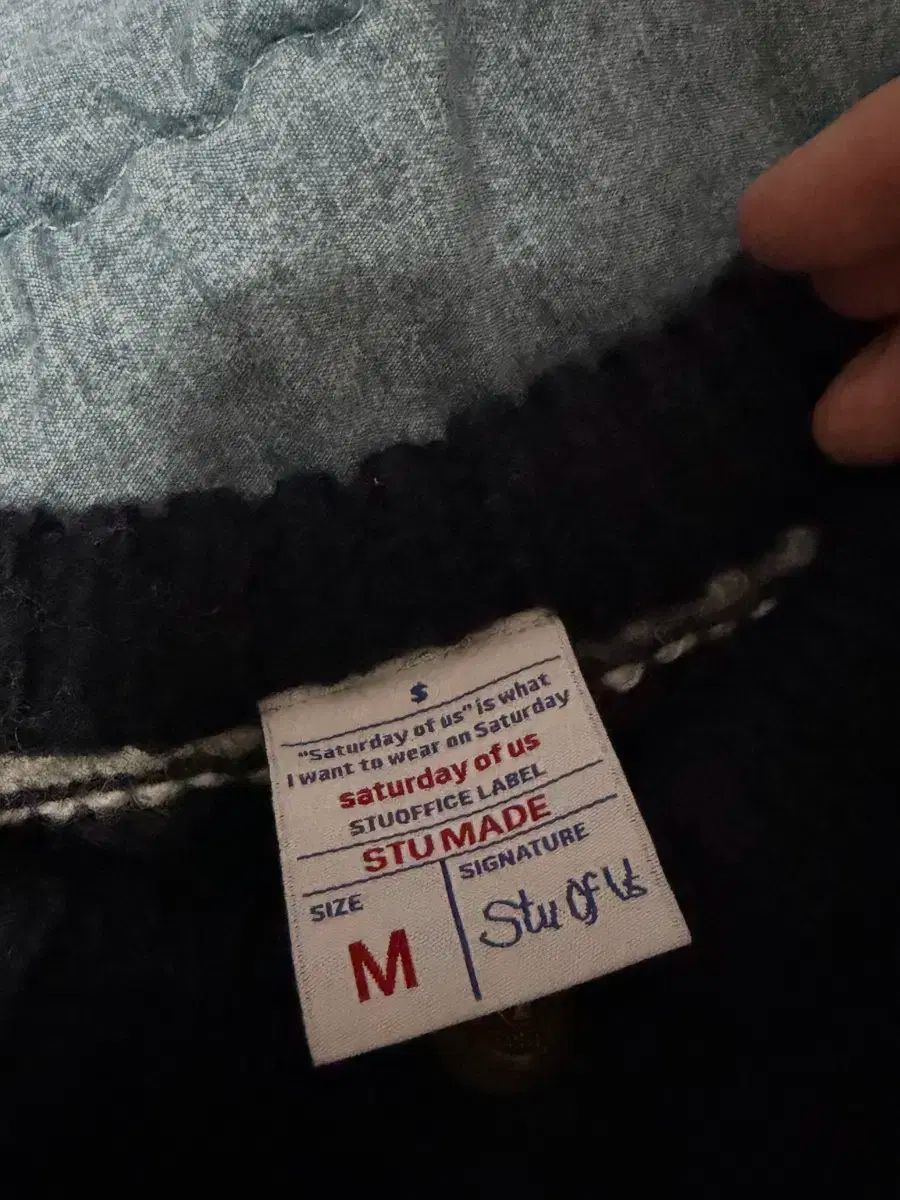 ストライプ ニット