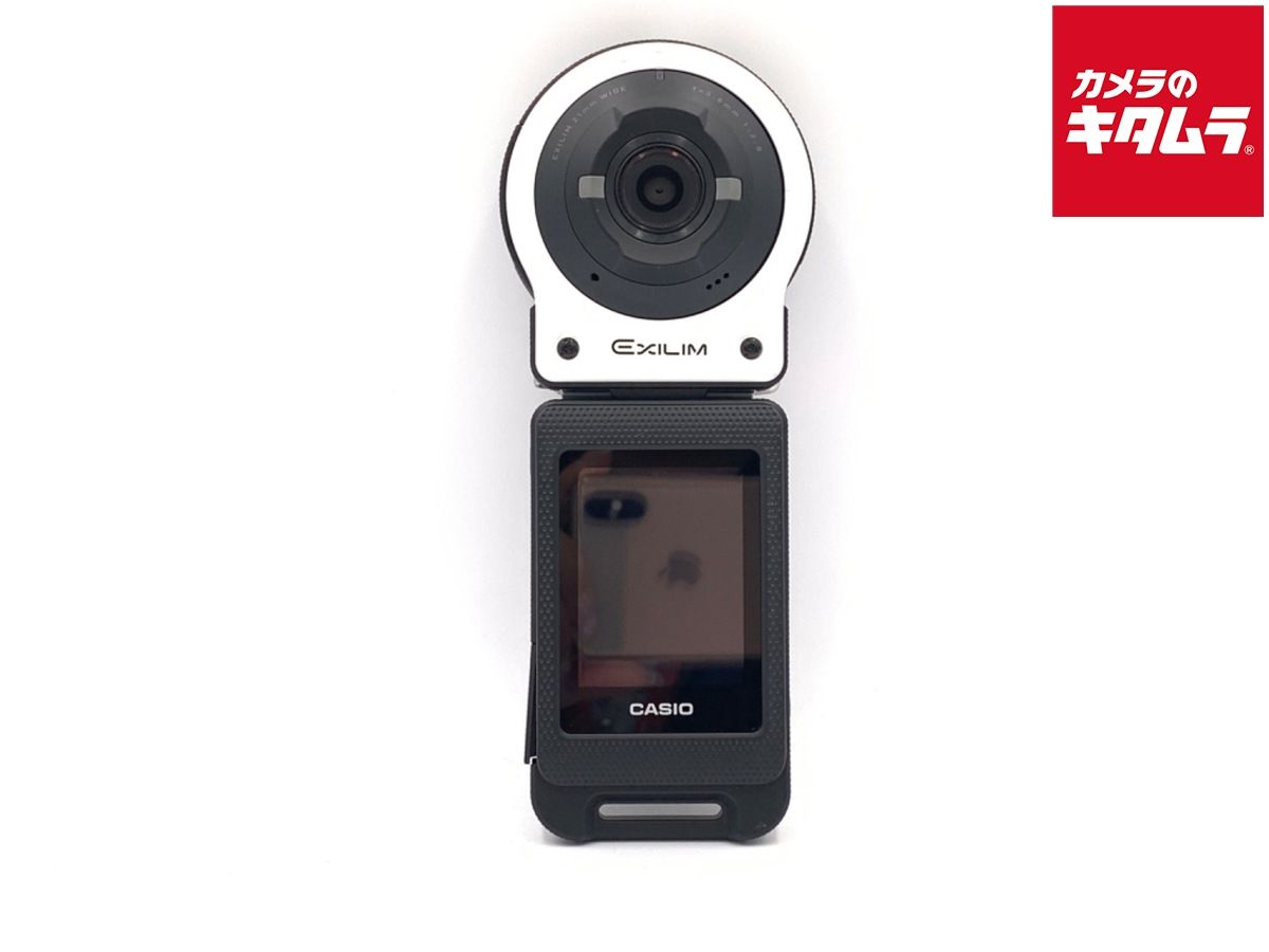 CASIO デジタルカメラ EXILIM EXFR10WE カメラ部/コントロール部分離 フリースタイルカメラ 1410万画素 EX-FR10WE ホ 中古(未使用品)CASIO デジタルカメラ EXILIM EXFR10WE カメラ部