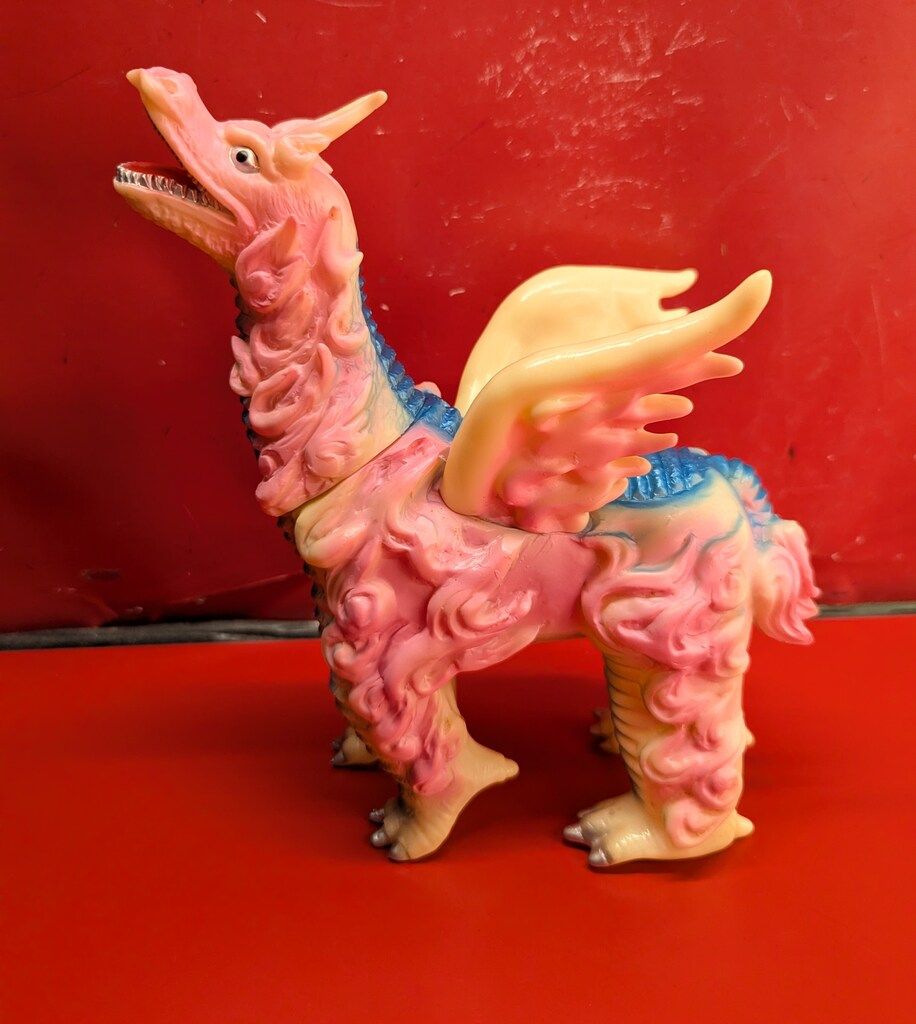 B CLUB ブルマァク復刻 ドドンゴ 蓄光成型 ピンクスプレー 2097