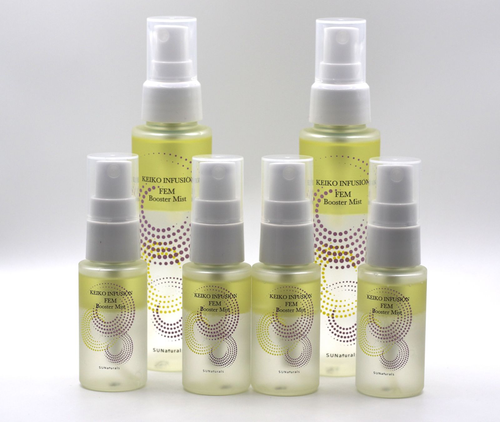 KEIKOインフュージョンフェムブースターミスト 内容量100ml中約9割程