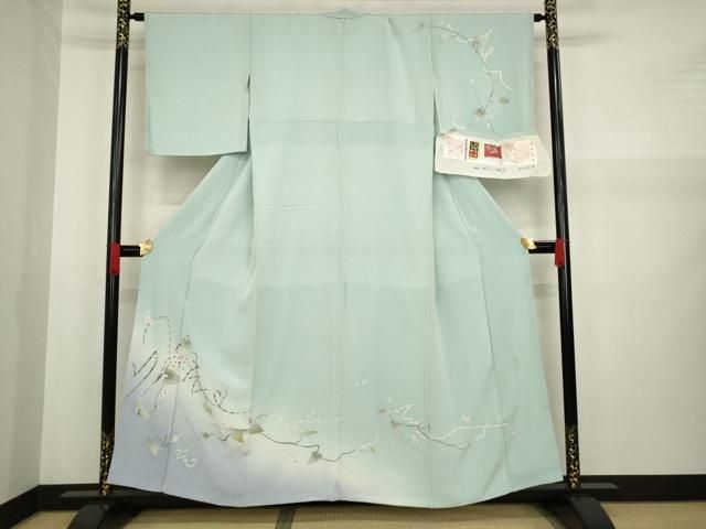 平和屋着物○本加賀友禅作家 松島由美 訪問着 ムシカリダンス 暈し染め