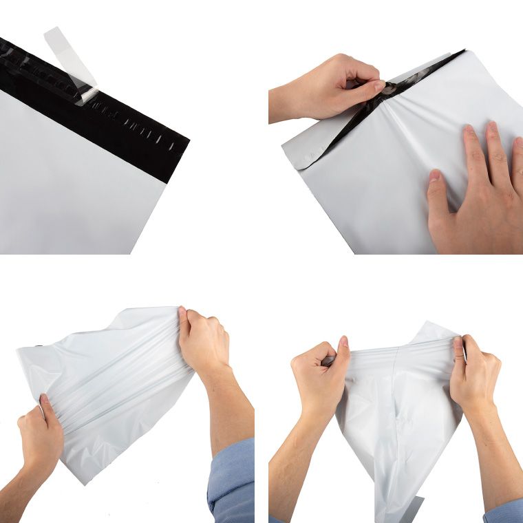 宅配ビニール袋 4L 特大 300枚入 幅800mm×高さ900mm フタ50mm 60μ厚 A1 B1 宅配袋 梱包袋 耐水 防水 高強度 テープ付 宅配便 宅急便 梱包資材 StorePocket