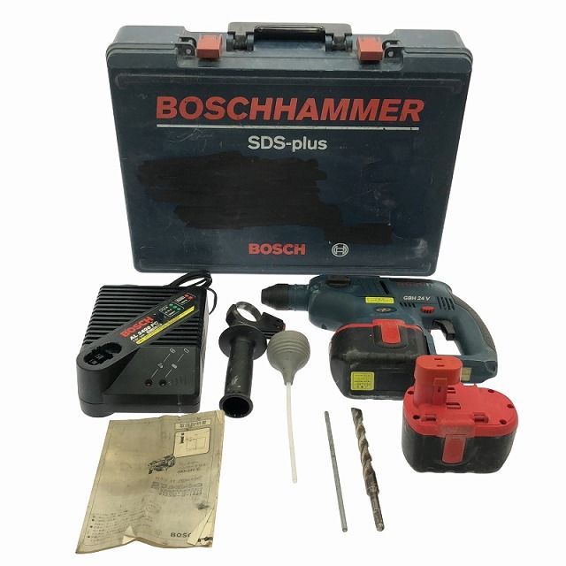 ☆中古品☆BOSCH ボッシュ 24V バッテリーハンマードリル GBH24V ☆中古品☆BOSCH ボッシュ 24V バッテリーハンマードリル GBH24V