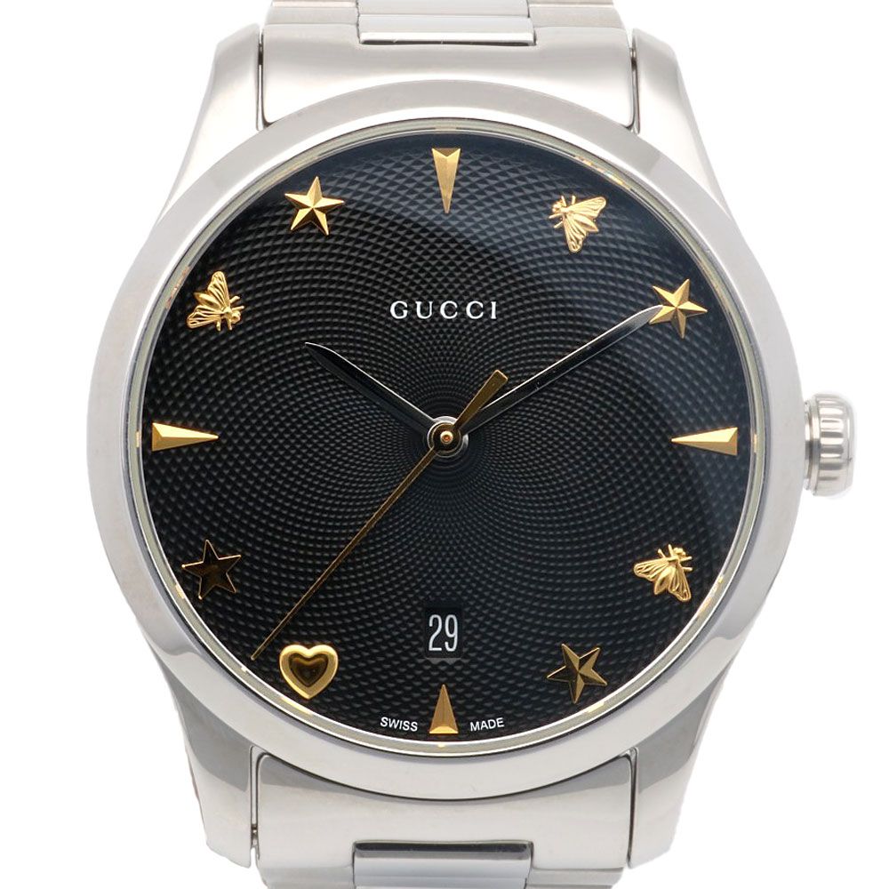 ☆良品  グッチ  デイト 126.4/YA1264028 レディース 【中古】 YA1264028 Gucci G-Timeless