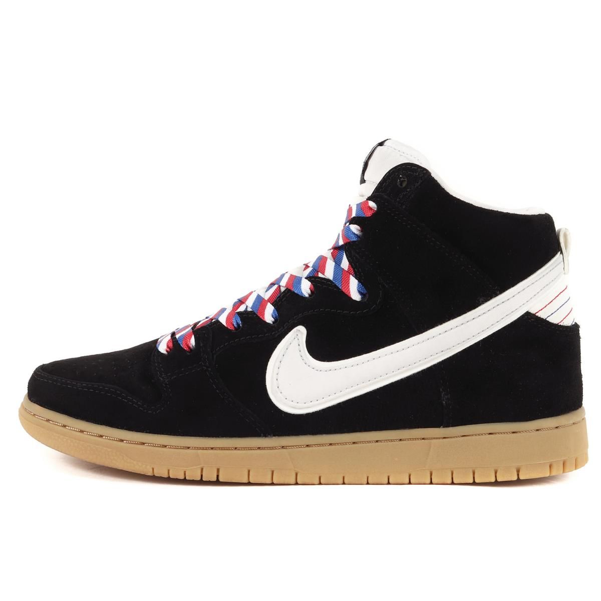 美品 NIKE FLY DUNK HIGH PREMIUM SB BARBERSHOP 313171-021 ブラック 