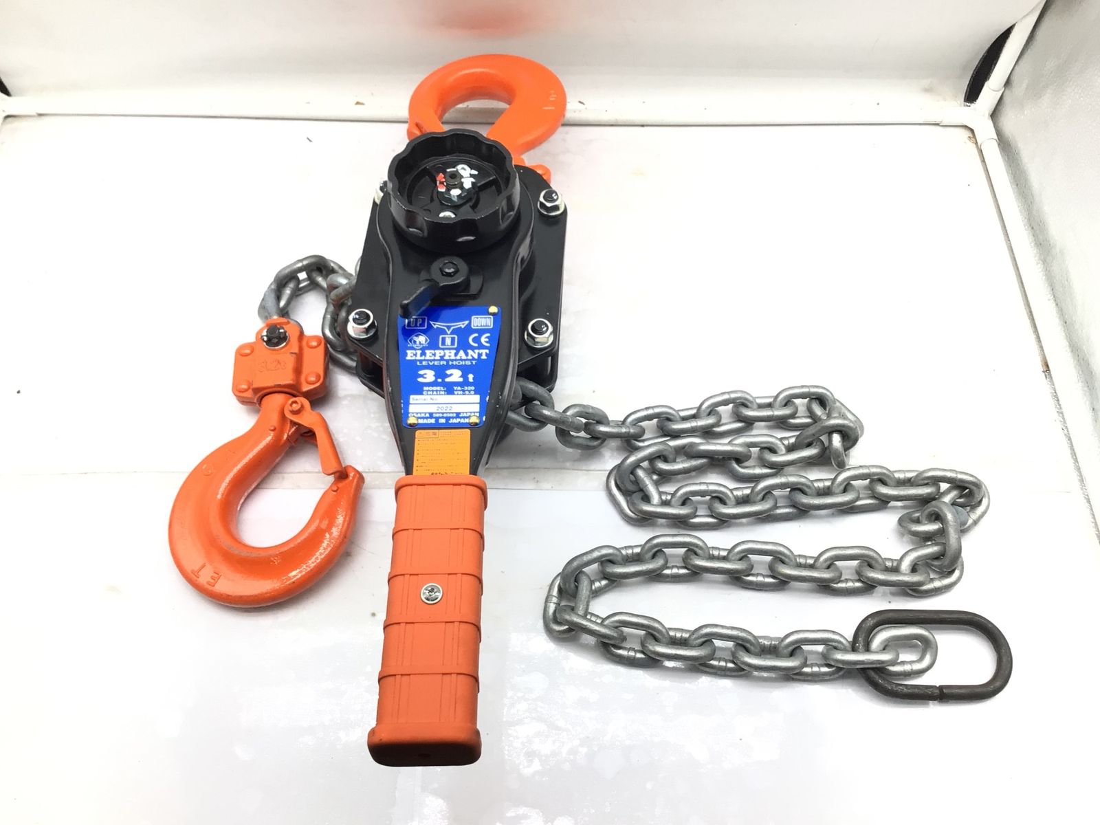 ♥に近い 象印 3.2tチェーンレバーホイスト YA-320 ITUUB6HVVYTQ エコツール笠寺店 M02