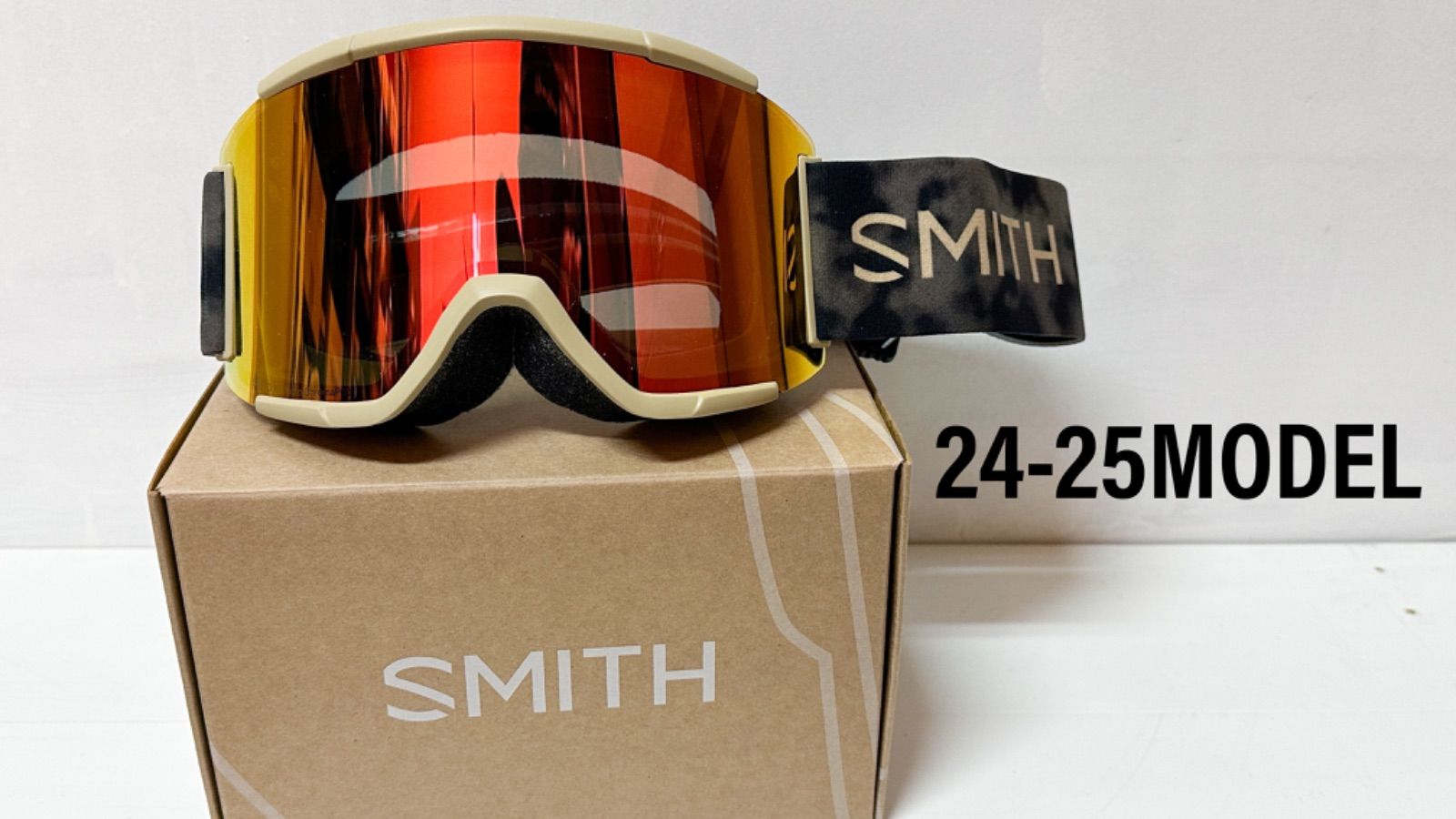 スキー・スノーボードアクセサリー SMITH Squad XL Sandstorm Mind Expanders Squad XL Sandstorm Mind Expanders SMITH 24/25モデル スミス