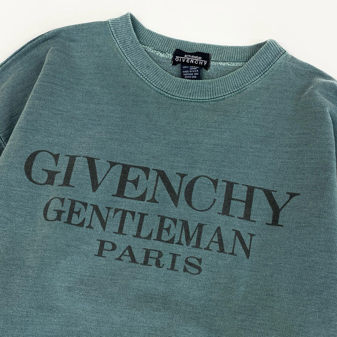 GIVENCHY vintage スウェット 32j3《希少》 GIVENCHY ジバンシー USA製 Vintage Sweat ヴィンテージ