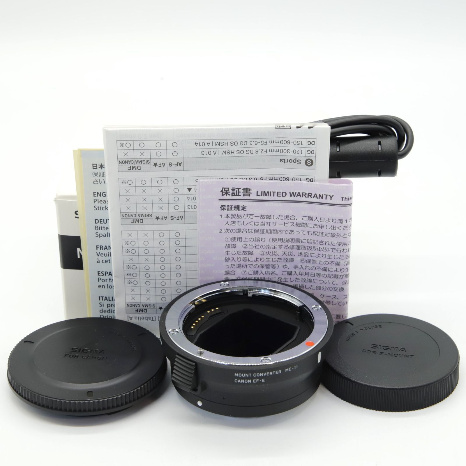 Canon EF 50mm F1.8 STM Sigma MC-11 セット Amazon | JJC 可逆式