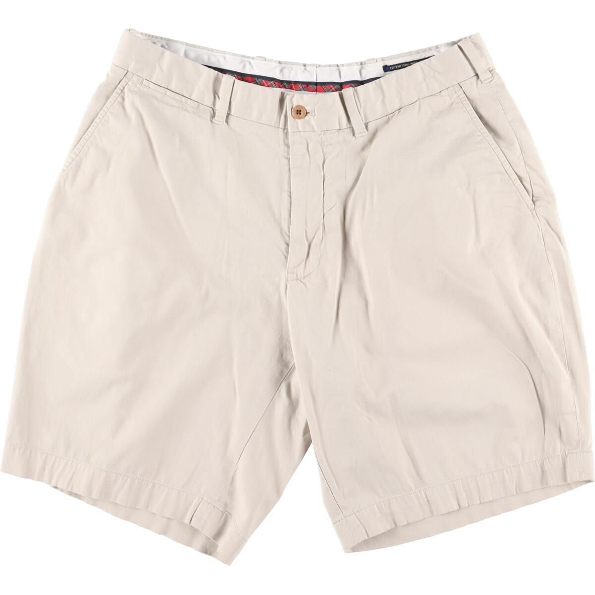 90s Polo ラルフローレン リネン ブラック ショート パンツ 黒 w35