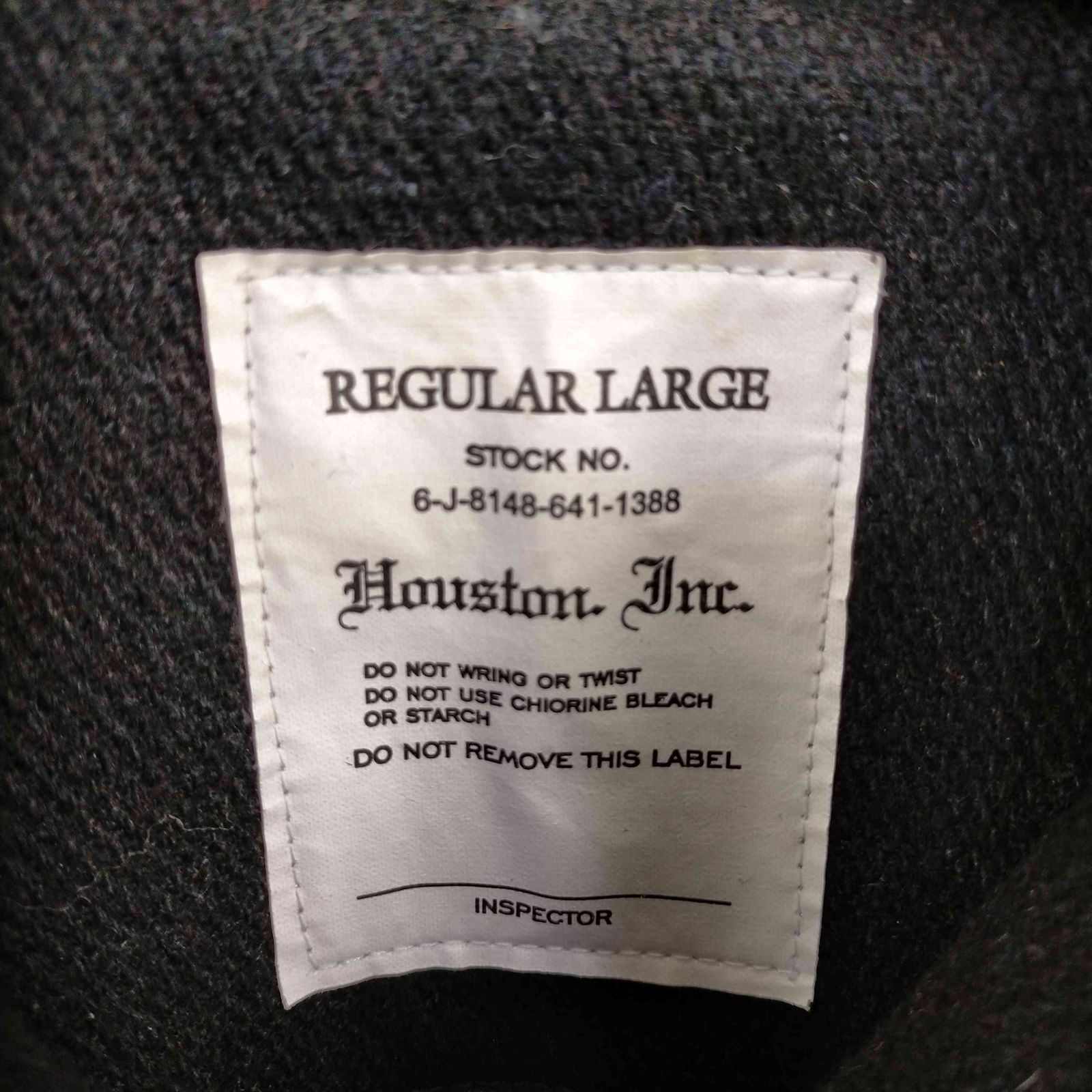 ヒューストン HOUSTON ウールブレンド CPOジャケット メンズ REGULAR 