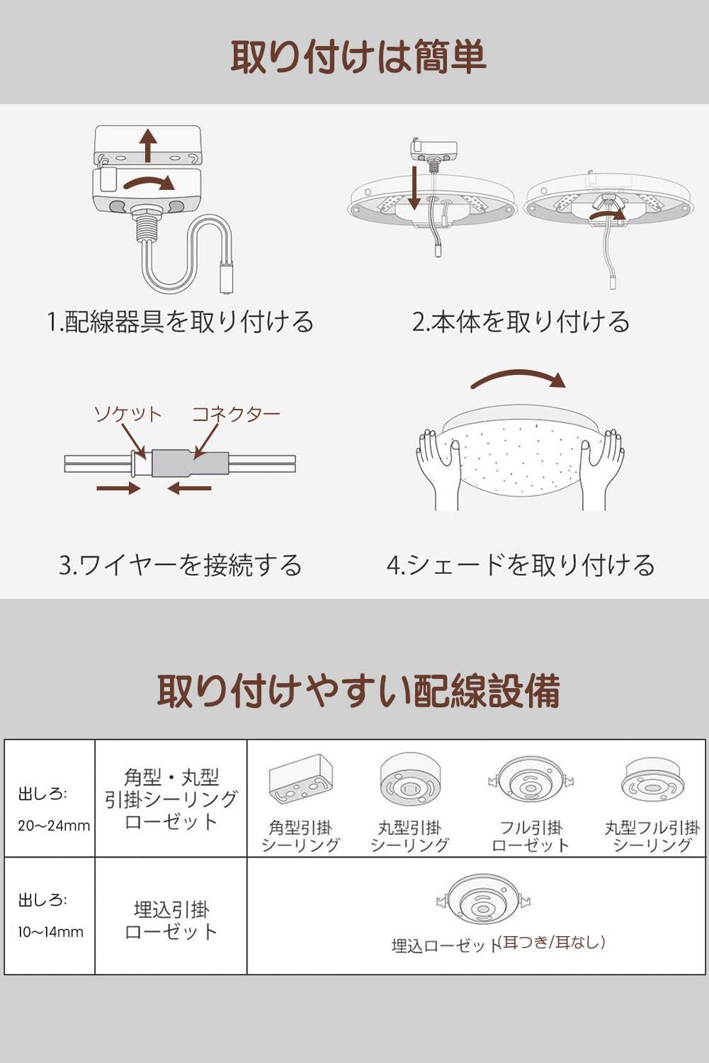 セール中】WIFUME LEDシーリングライト 4畳 18W 6畳 照明器具 天井 LED