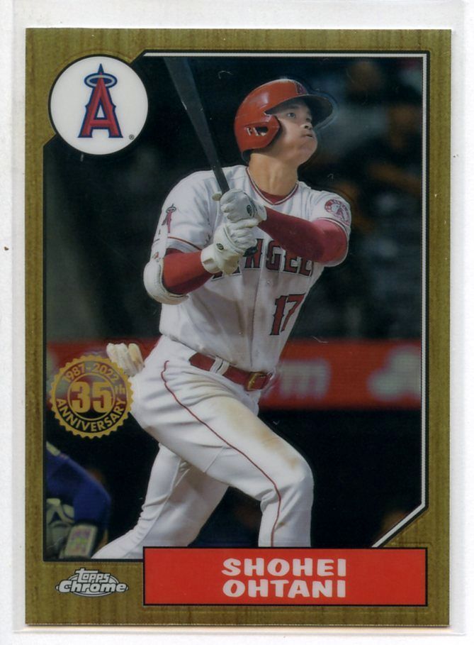 大谷翔平カード 2枚組 topps chrome 35aniversary - その他