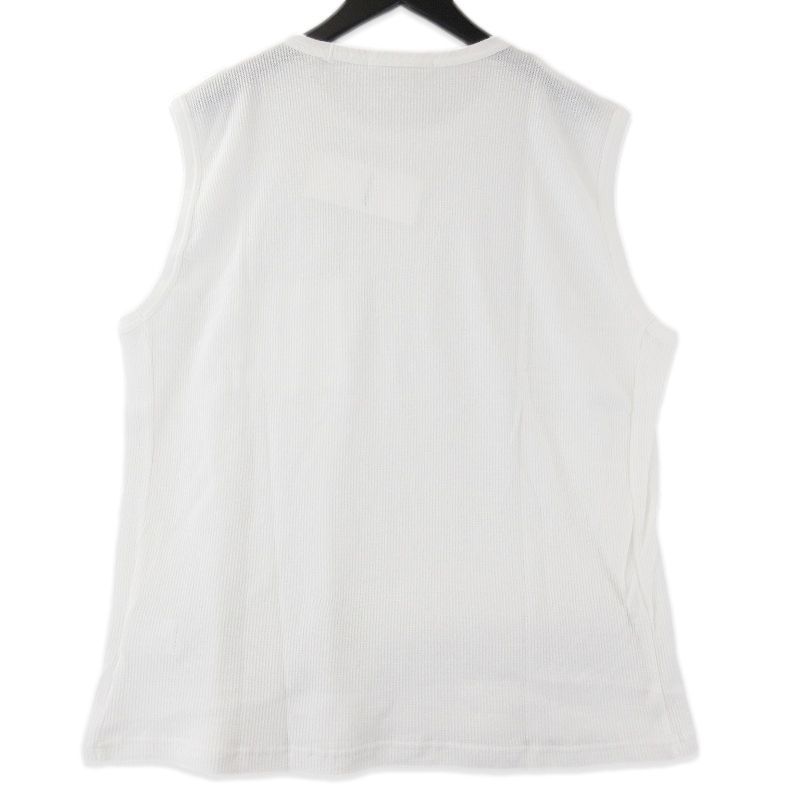 ♥ SEVEN BY SEVEN セブンバイセブン WRAP AROUND SLEEVELESS TEE 800-5166106 サーマル ホワイト 白 M タグ付き 71013624