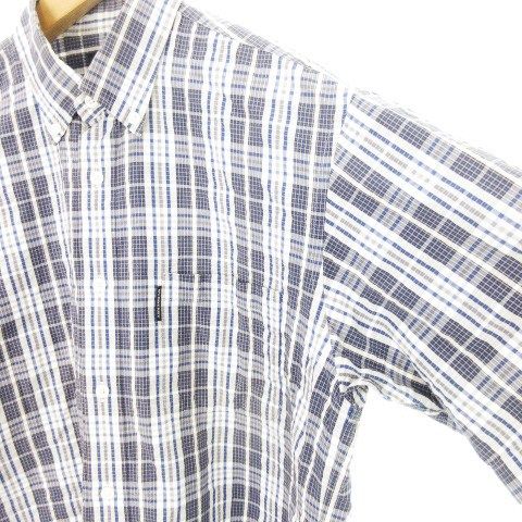 バーバリー ロンドン BURBERRY LONDON 半袖シャツ ボタンダウン