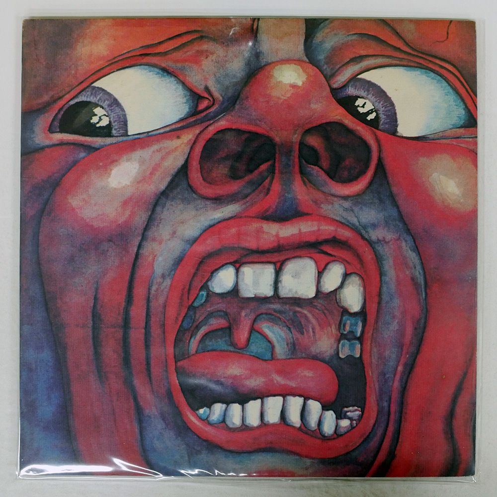 ブラインド hana レコード 国内盤 KING CRIMSON/IN THE COURT OF THE/ATLANTIC P10115A LP