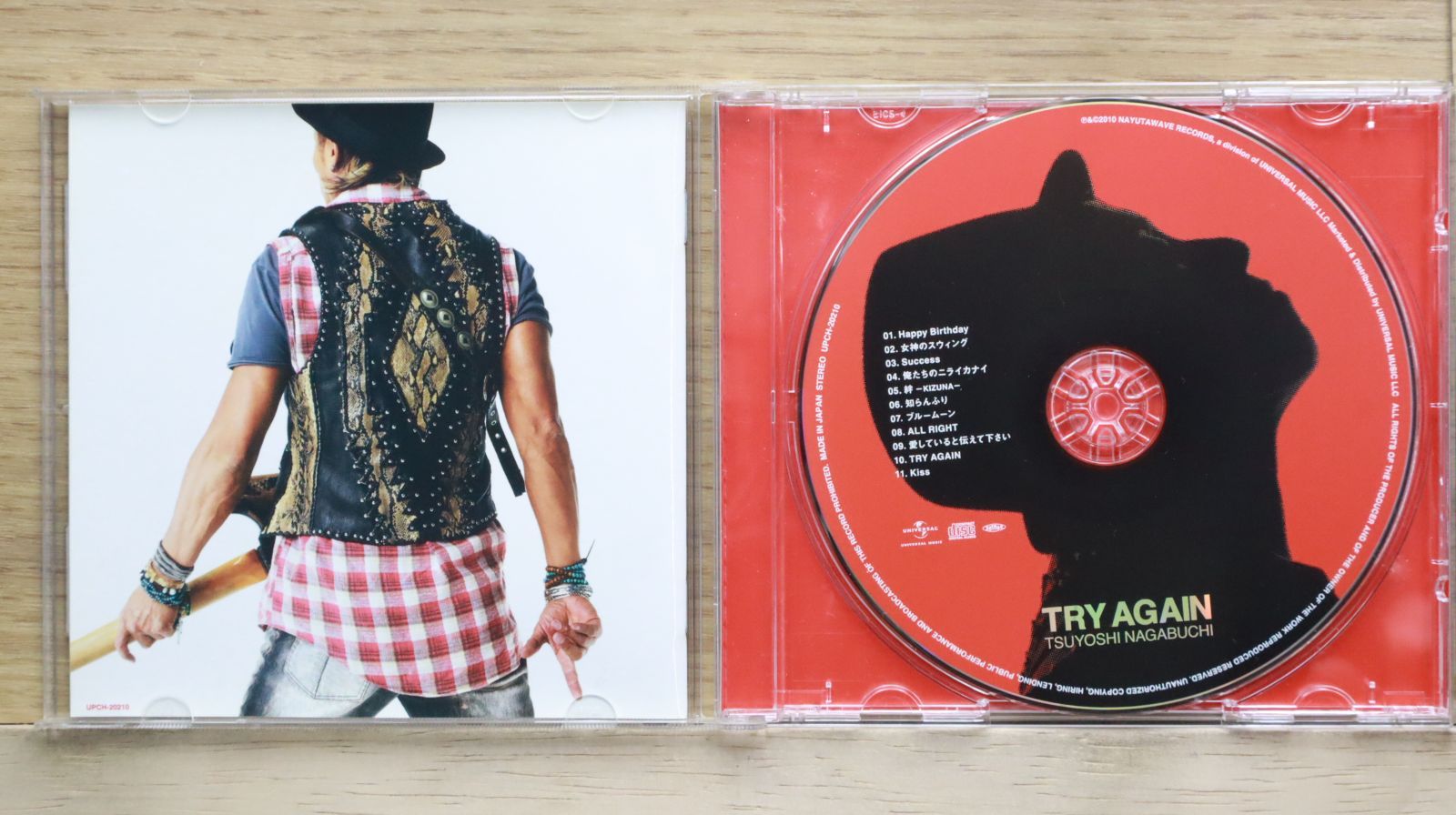 国内盤CD☆長渕剛/Tsuyoshi Nagabuchi□ TRY AGAIN 【UPCH20210