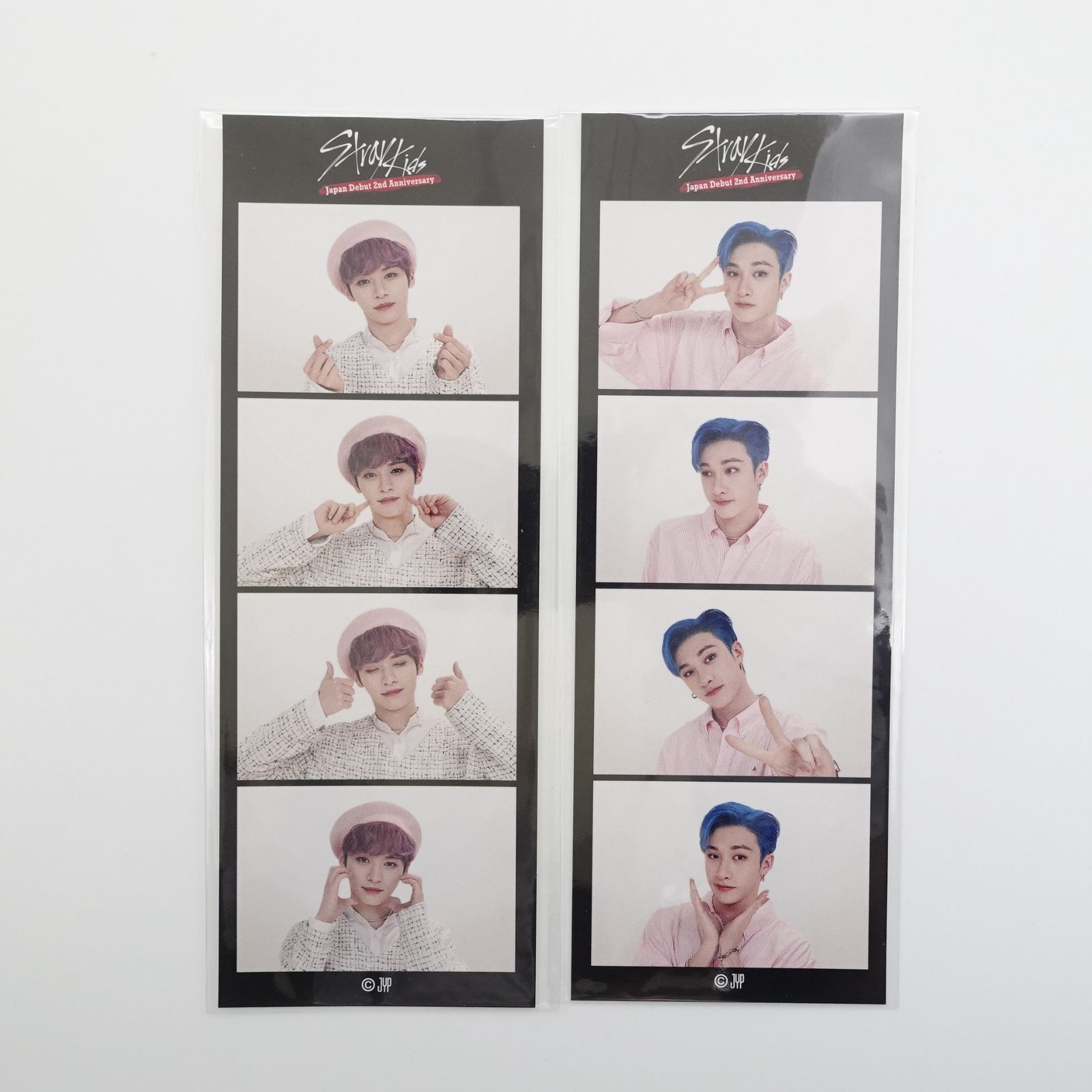 StrayKids E賞 4カットフォトステッカー トレカ フォト カード 