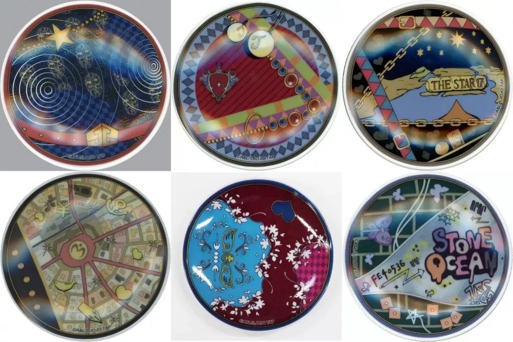 皿 茶碗 全6種セット ジョジョの奇妙な冒険 JOJO WORLD 豆皿