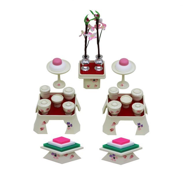 七五三 3歳 セット 女の子 陽気な天使 赤 赤白グラデーション 101607