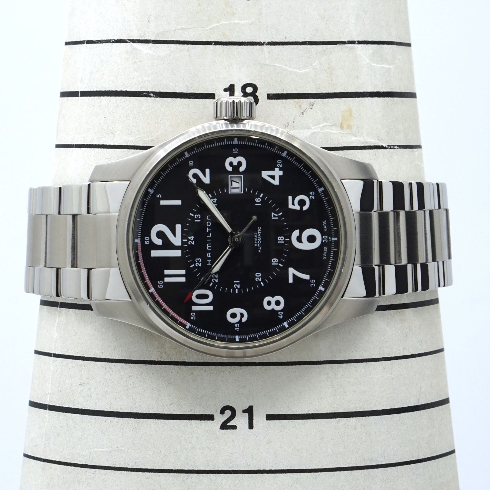 Hamilton カーキフィールド オフィサー 自動巻き ハミルトン 44mm