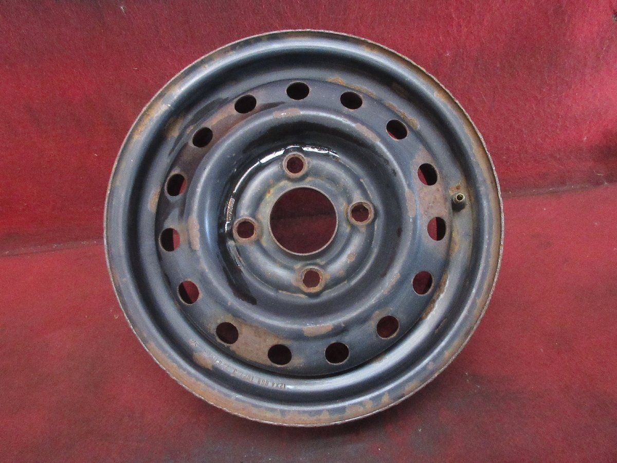 スチール ホイール 1本 ホンダ ライフ JB1系 純正 12×4.00B 4穴100 +40