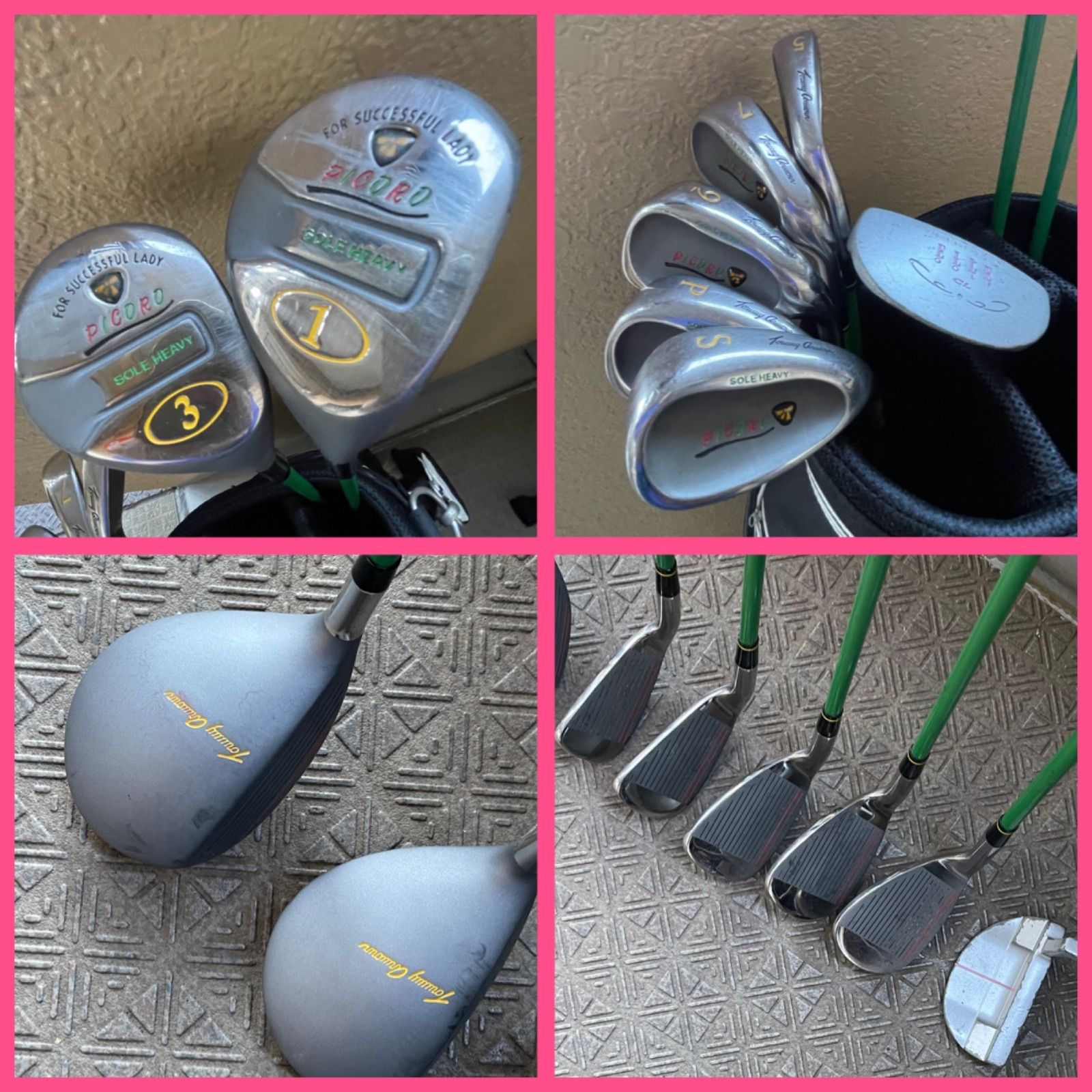 ゴルフクラブレディースクラブセットトミーアーマー初心者やさしい
