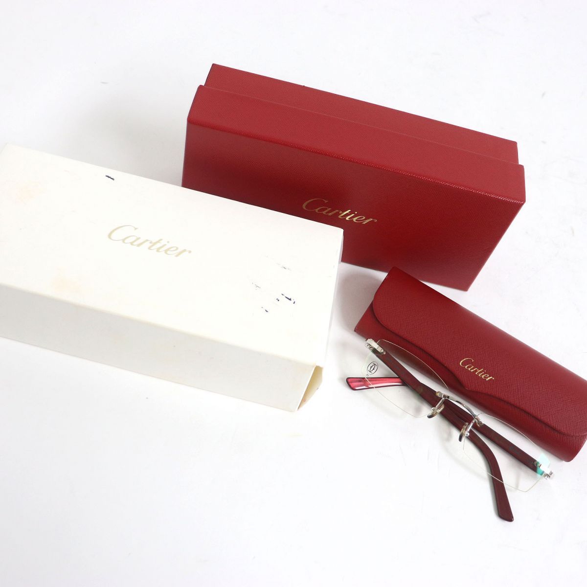 カルティエ　メガネ　フレーム　ジャンク品 CARTIER】カルティエ 眼鏡フレーム メガネ – NISHIKINO VINTAGE KYOTO