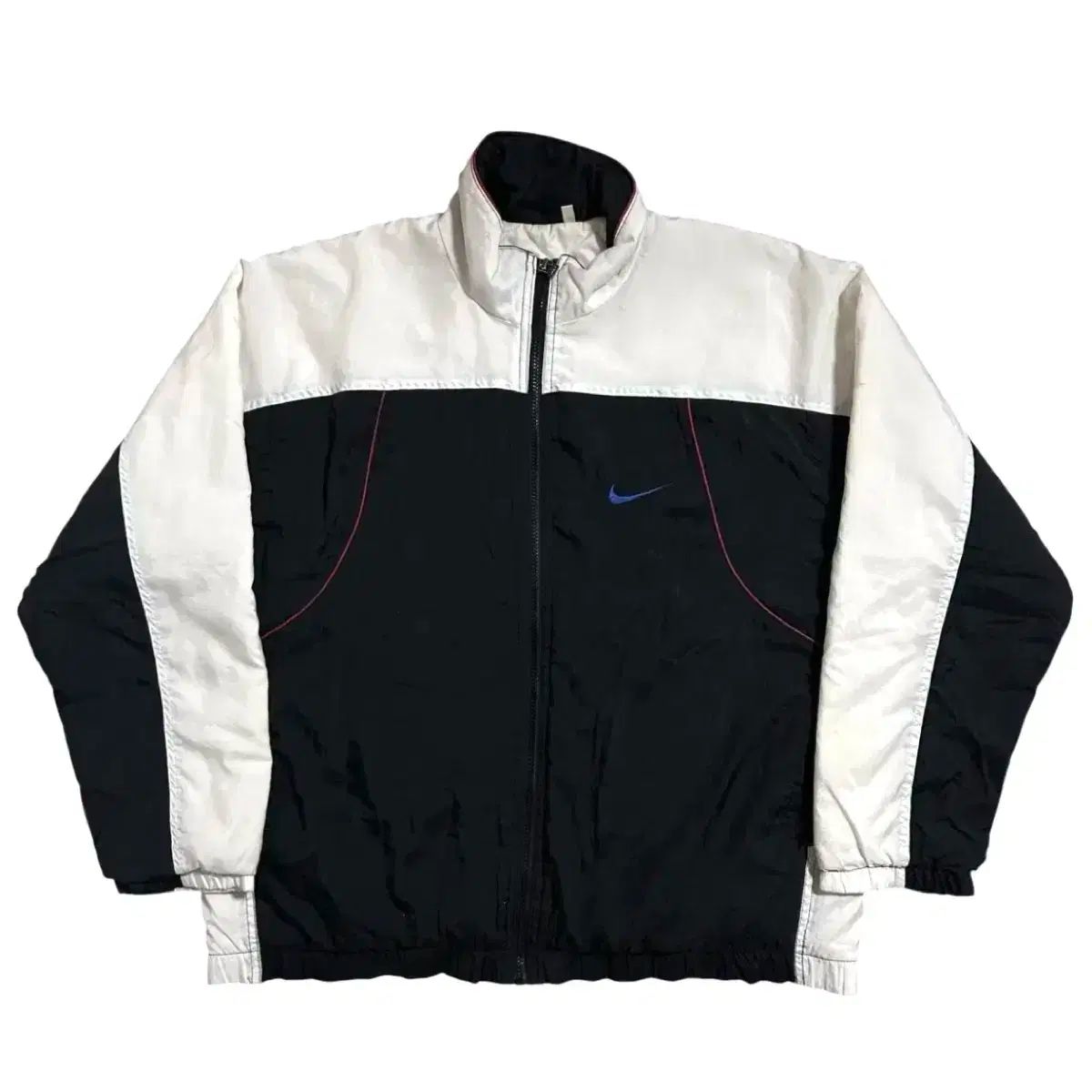 Nike ナイキ スクール 白 キルティング 防風 M