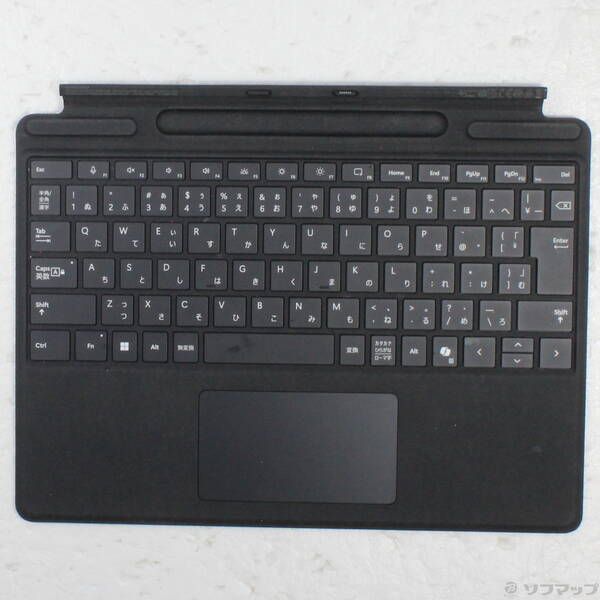 〔 品〕 Surface Pro キーボード ペン収納 スリムペン付き ブラック 258
