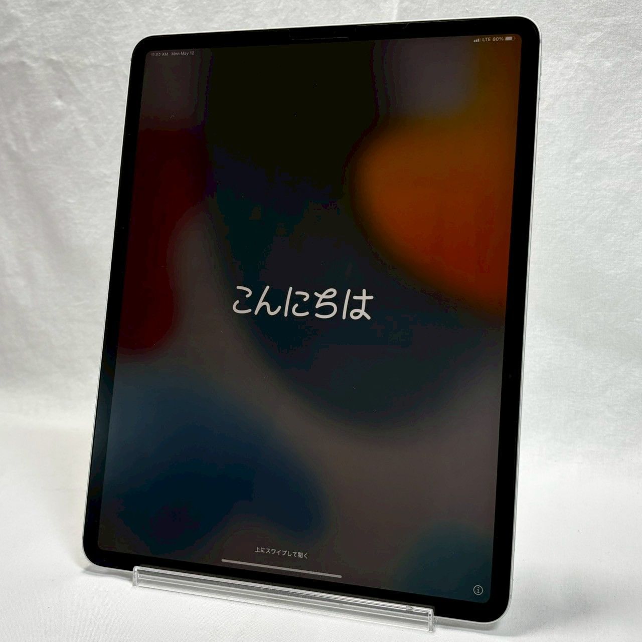 iPad|Pro|12.9インチ|第4世代|128GB|MY3D2J|A|ケース付|SIMロックあり|au|No.716