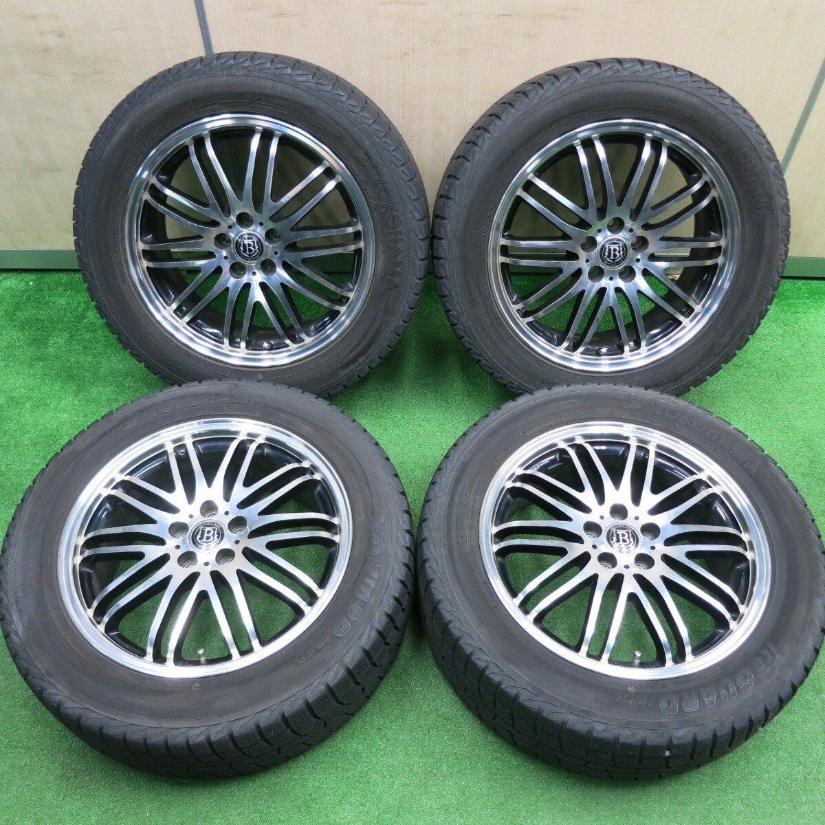 4本価格 フォレスター等 225|55R17 BRANDLE-LINE スタッドレス ヨコハマ アイスガード iG30 PCD100|5H 4102906HAス