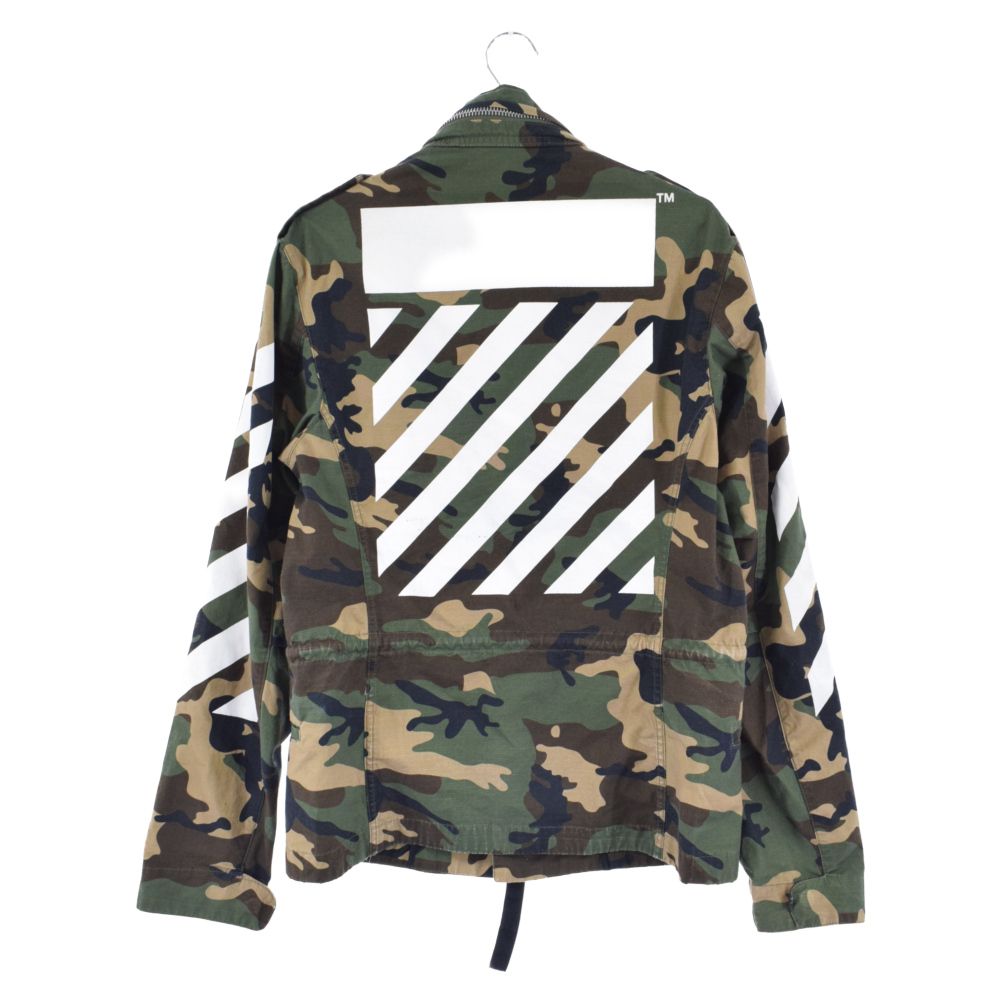 OFF-WHITE (オフホワイト) CAMOEULAGE M65 ALL OVER WHITE 