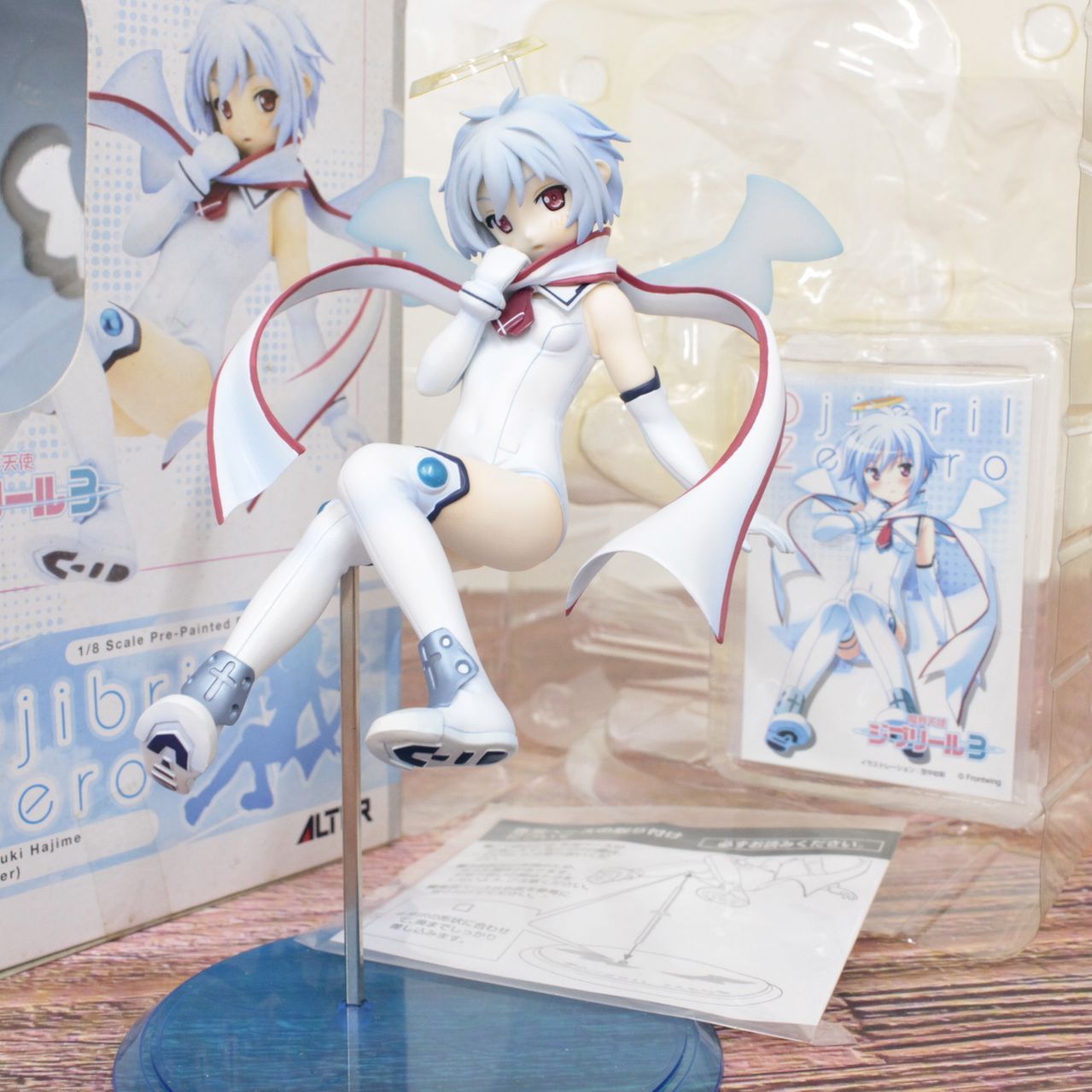 ☆加古川物流】中古 魔界天使ジブリール 聖天使ジブリール・ゼロ 1/8