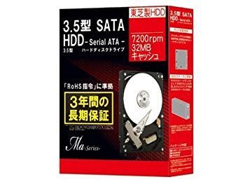 【】MARSHAL 東芝製 3.5インチ SATA-HDD Maシリーズ 500GB DT01ACA050BOX i8my1cf