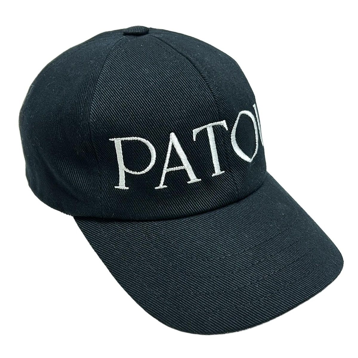 PATOU パトゥ キャップ XS-S - 黒 コットン NICORILABO_COM