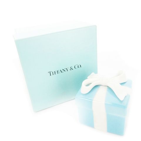 ティファニー TIFFANY & CO. ジュエリーボックス 小物入れ ボウ