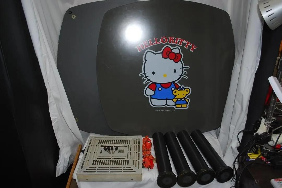中古品 動作確認済み ハローキティ こたつ テーブル 机 ブラック