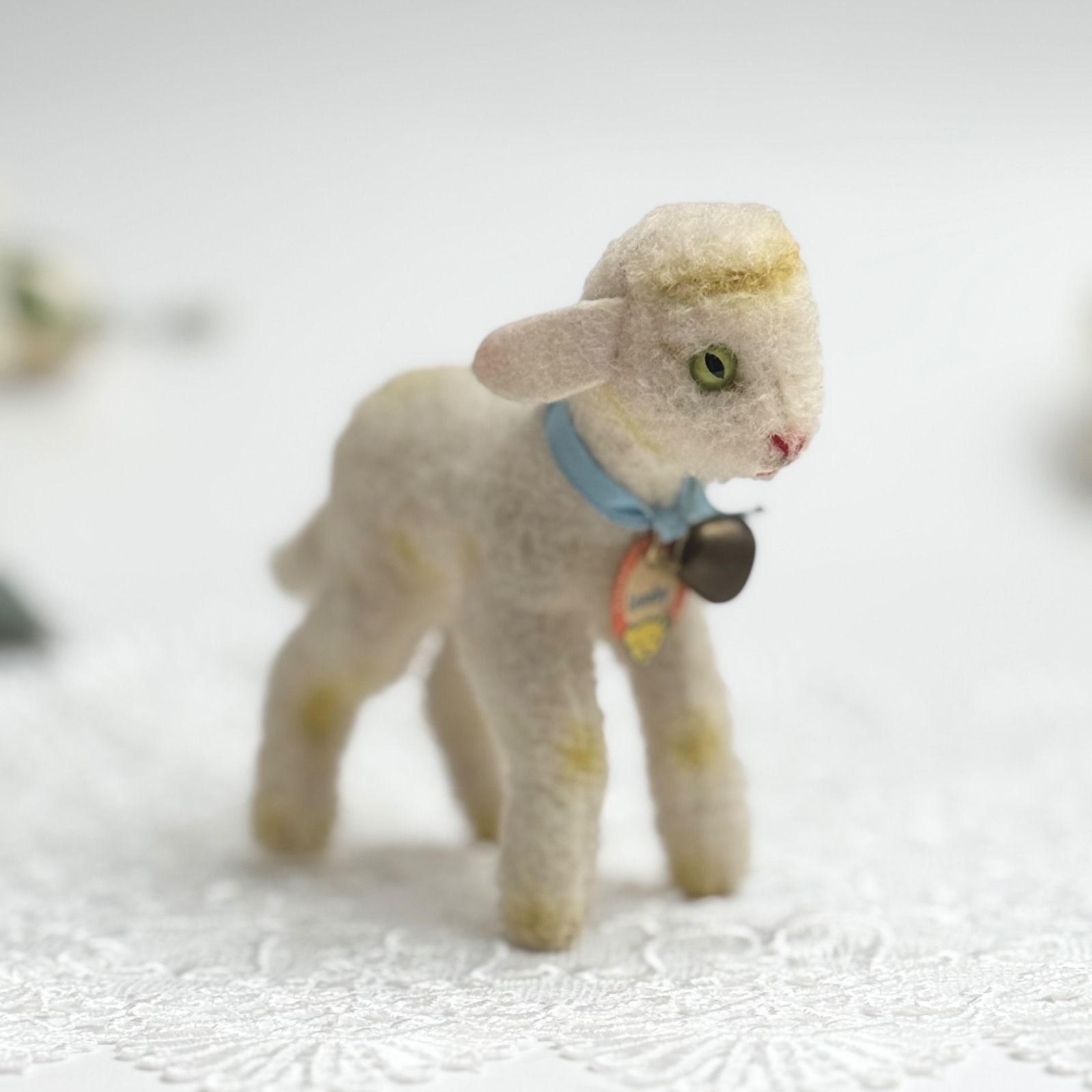シュタイフ★Lamby 10cm★最小サイズ/ひつじのランビー/羊★Steiff シュタイフ☆Lamby 10cm☆最小サイズ/ひつじのランビー/羊