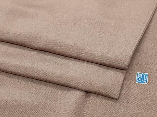 平和屋着物○本加賀友禅作家 上坊寺正良監修 色無地 鴇浅葱色 正絹  