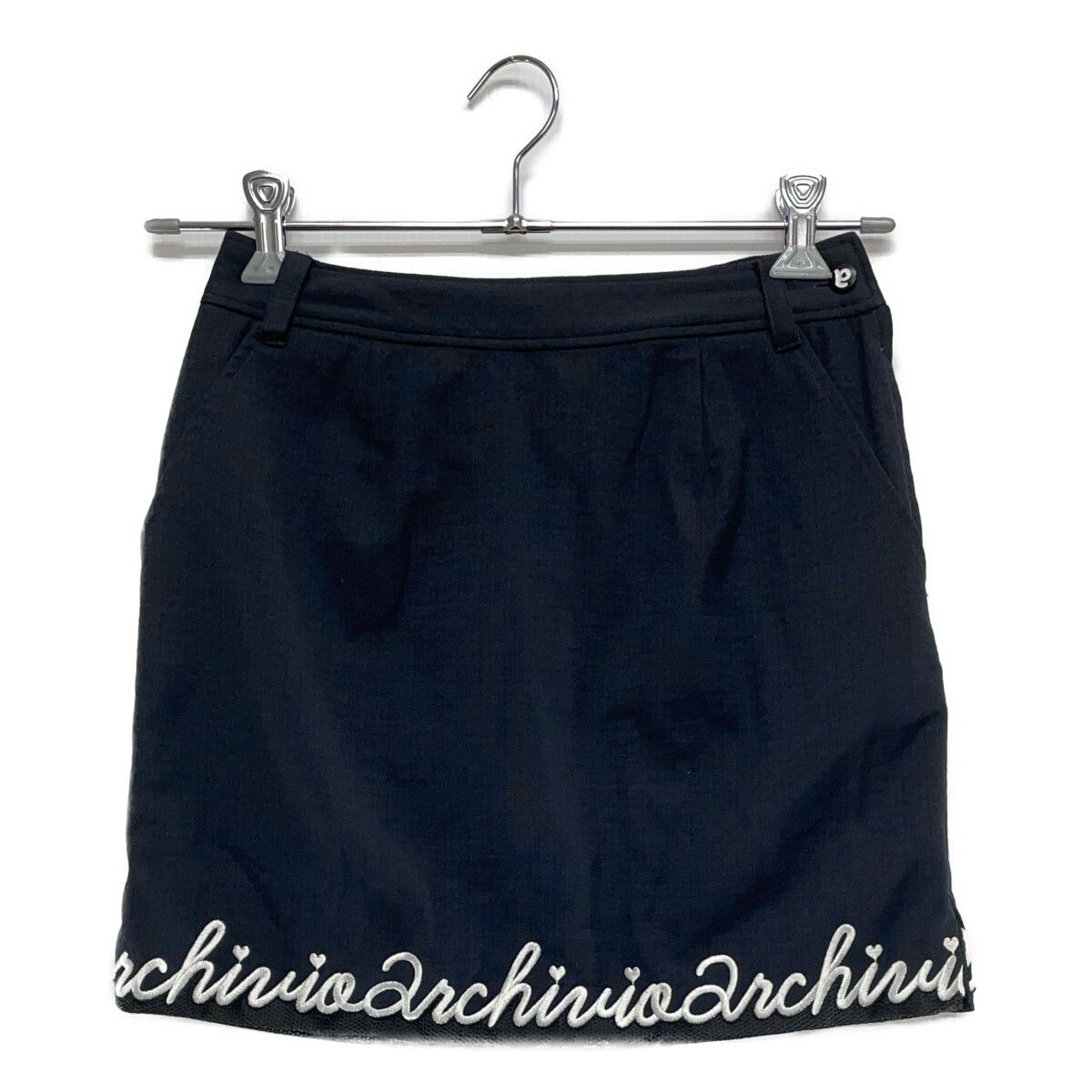 未使用品 レディース アルチビオ archivio スカート 36(S) 濃紺