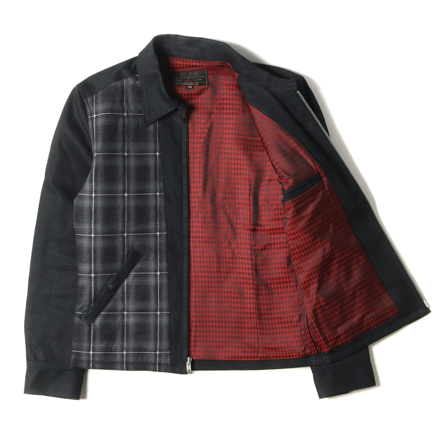 FLAT HEAD RJB clepper's 襟ボア ウールジャケット フラットヘッド ファッション FLAT HEAD RJB clepper's 襟ボア