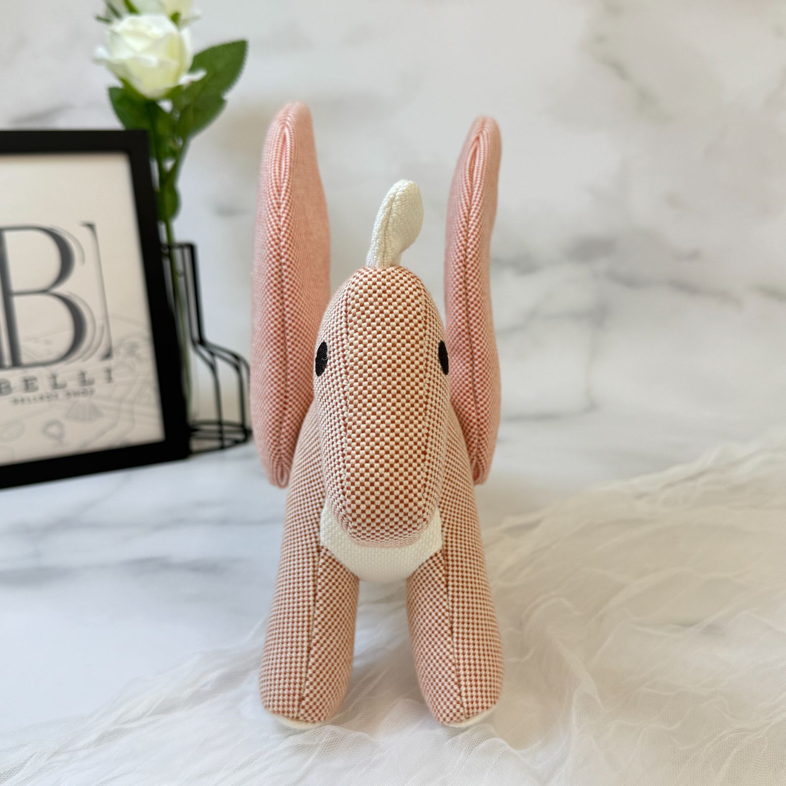 ★極美品★HERMES エルメス エポペ ドラゴン ぬいぐるみ ベージュ 鑑定済み【 美品 】エルメス 《 エポペ 》 ローズ