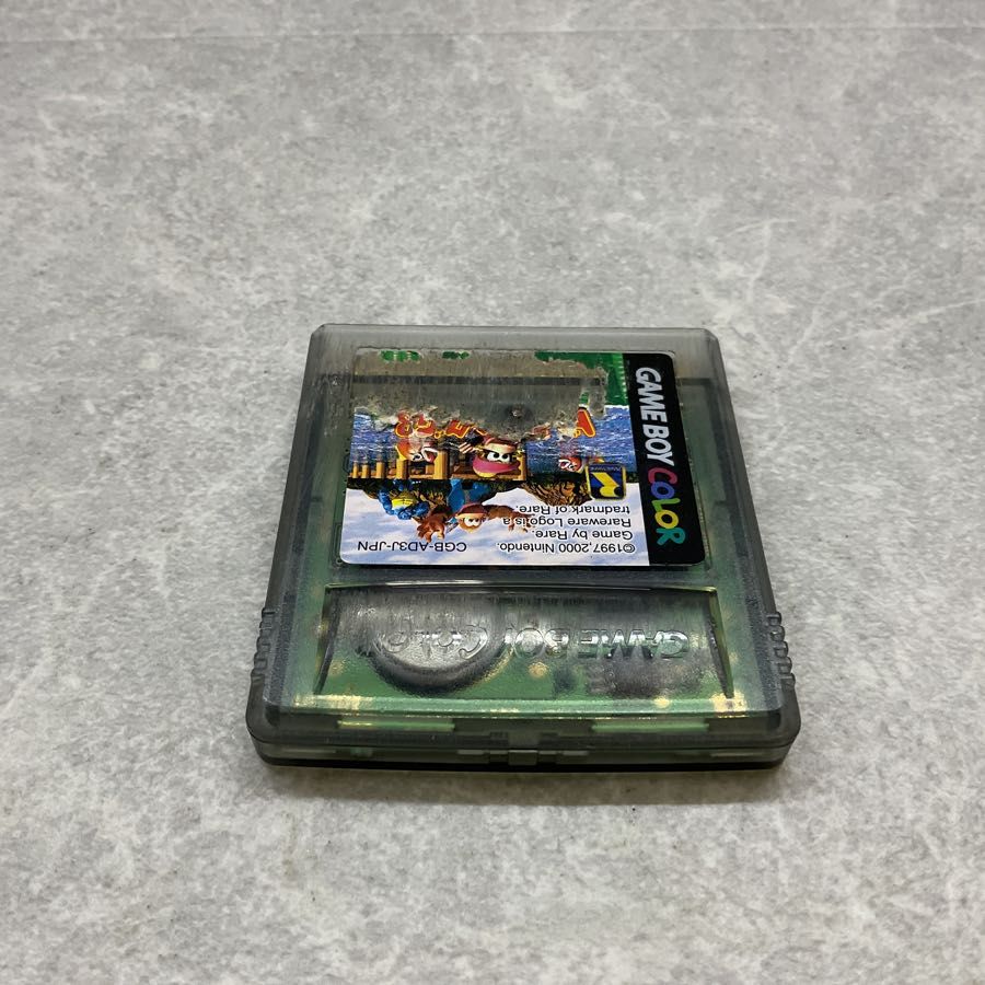 カード欠品 ゲームボーイカラー専用/GBC/ ドンキーコングGB