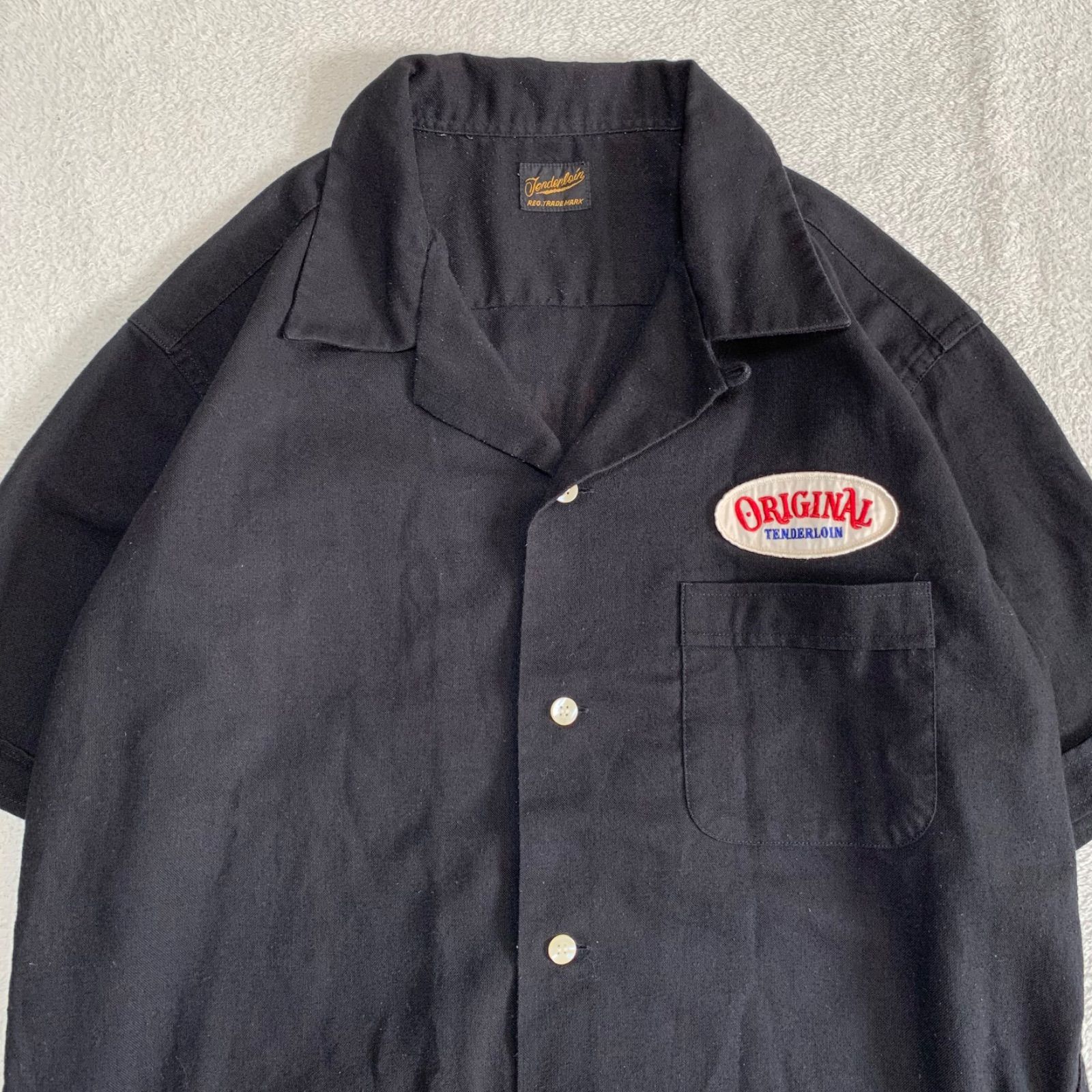 テンダーロイン  ボーリングシャツ テンダーロイン TENDERLOIN ボーリングシャツ Lサイズ - メルカリ