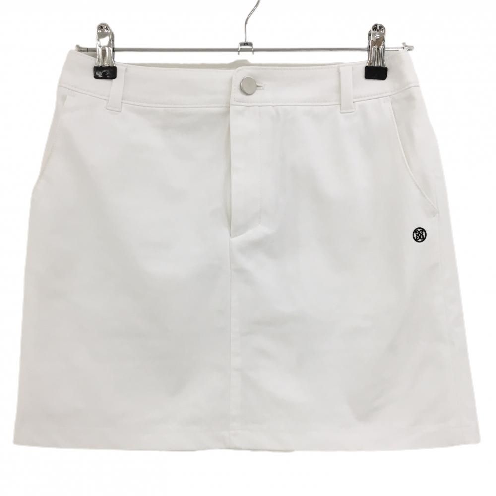 ジーフォア ホワイトロゴスカート パンツ レディース ゴルフ サイズ38